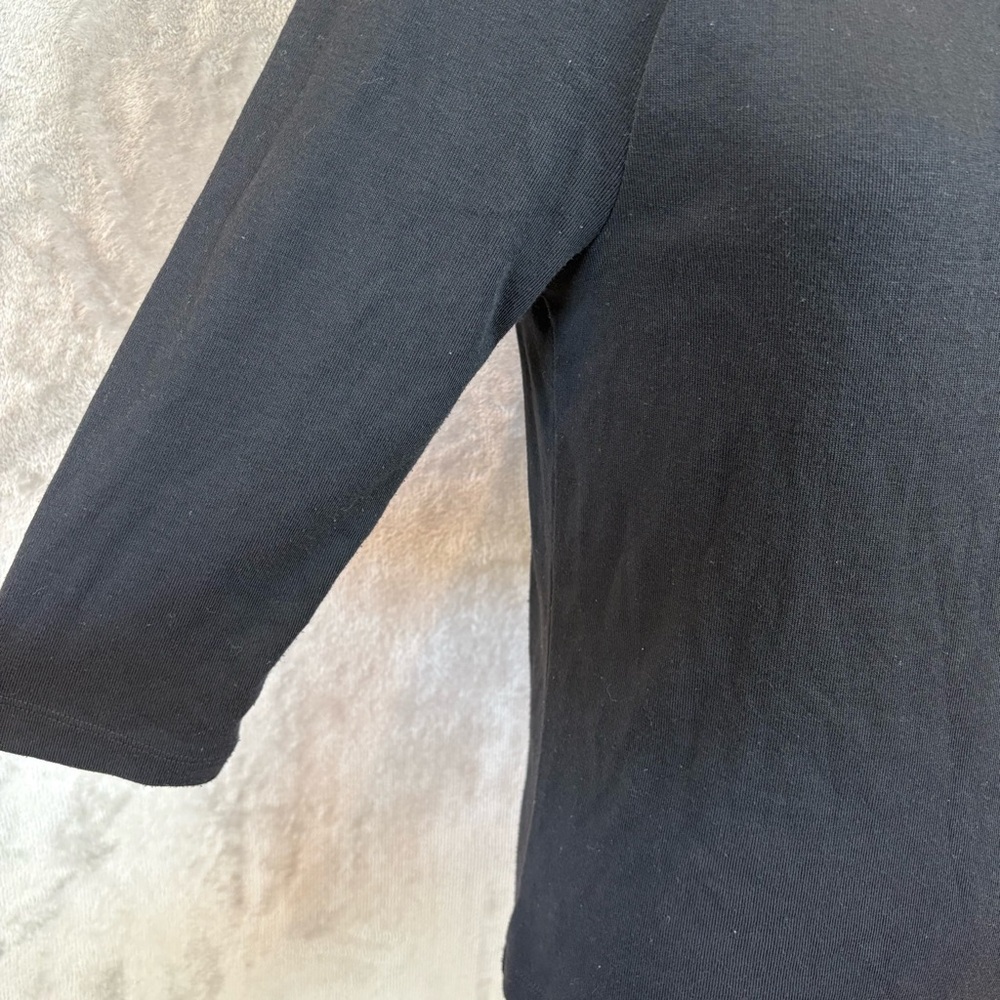 Elegant Coquette Girl Dressy Bow 3/4 Sleeve Sweater Top Wmn’s S - Picture 4 of 11